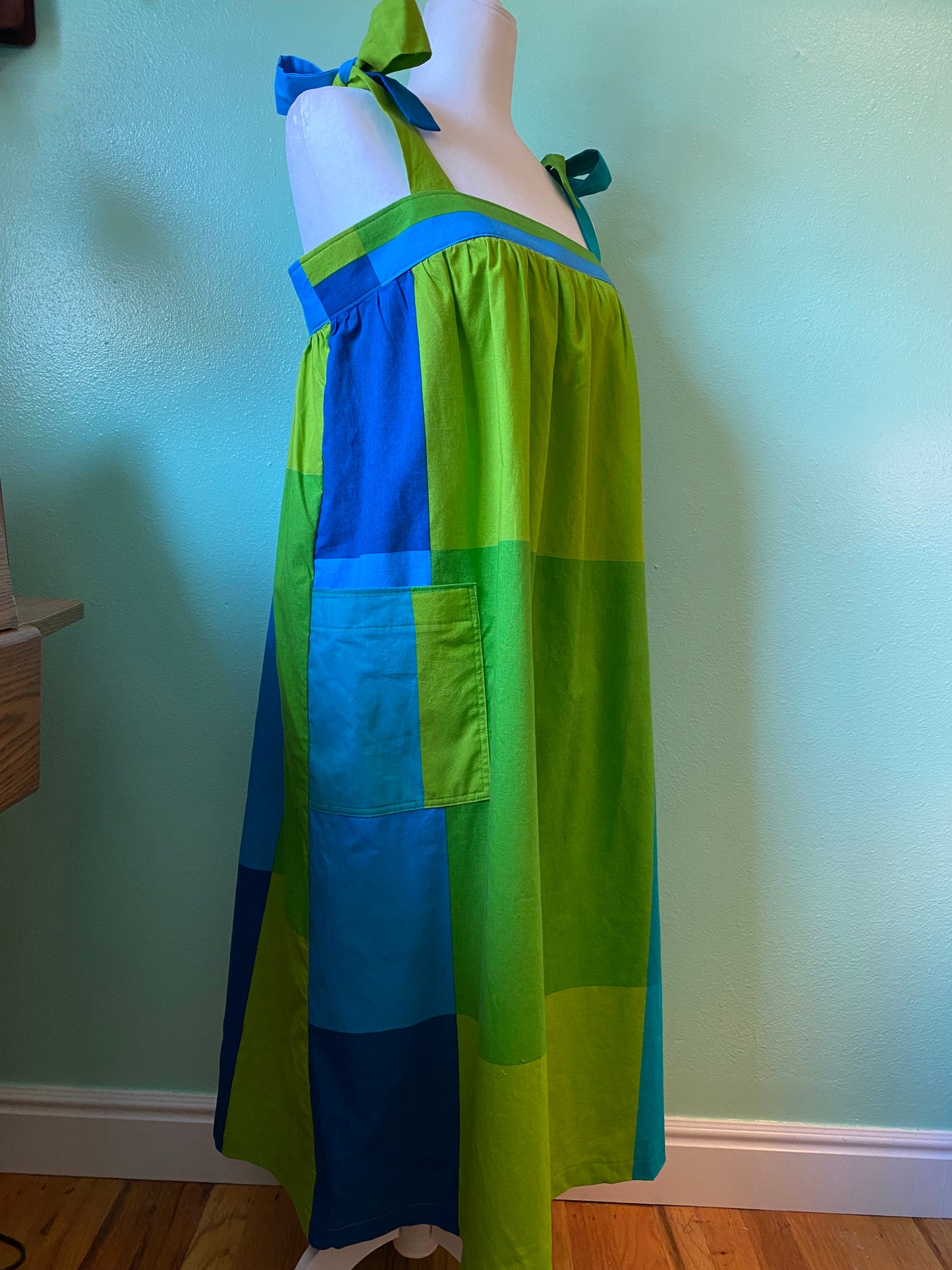 Colorblock Dress